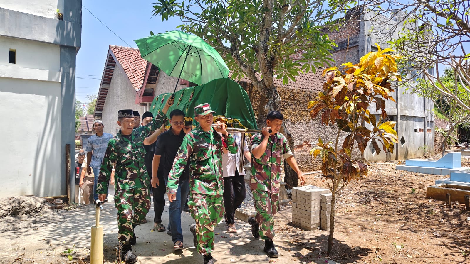 Dandim Boyolali Takziah, Beri Penguatan di Tengah Duka Keluarga Almarhum